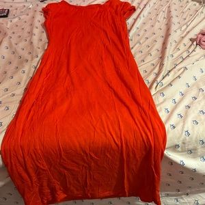 Red dress size small